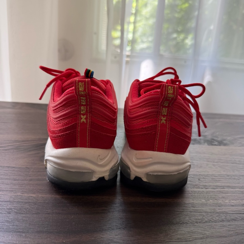 Men’s Nike Air Max 97 QS 'Olympic Rings - Red' - Picture 4 of 6